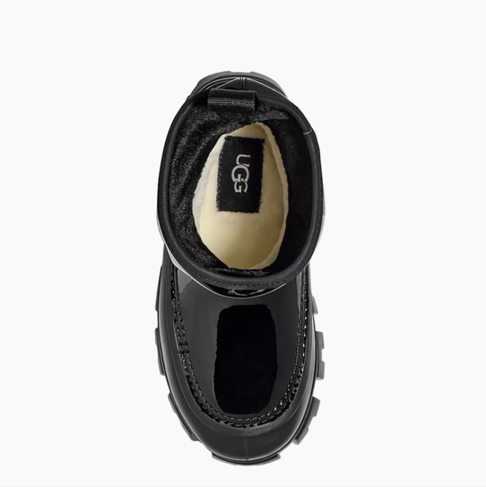 UGG Brellah Mini Boots girls size 3 black waterproof - Picture 5 of 8